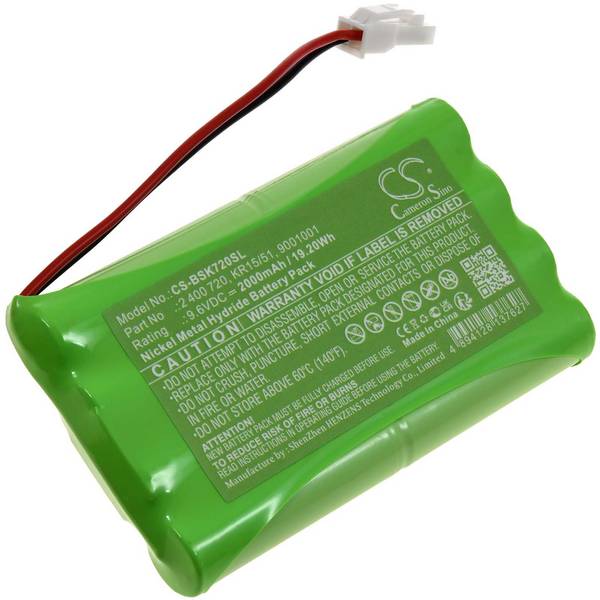 Akku für Torantrieb Bosch Somfy GDK, SGA, SGS, SLD, 9,6V, NiMH