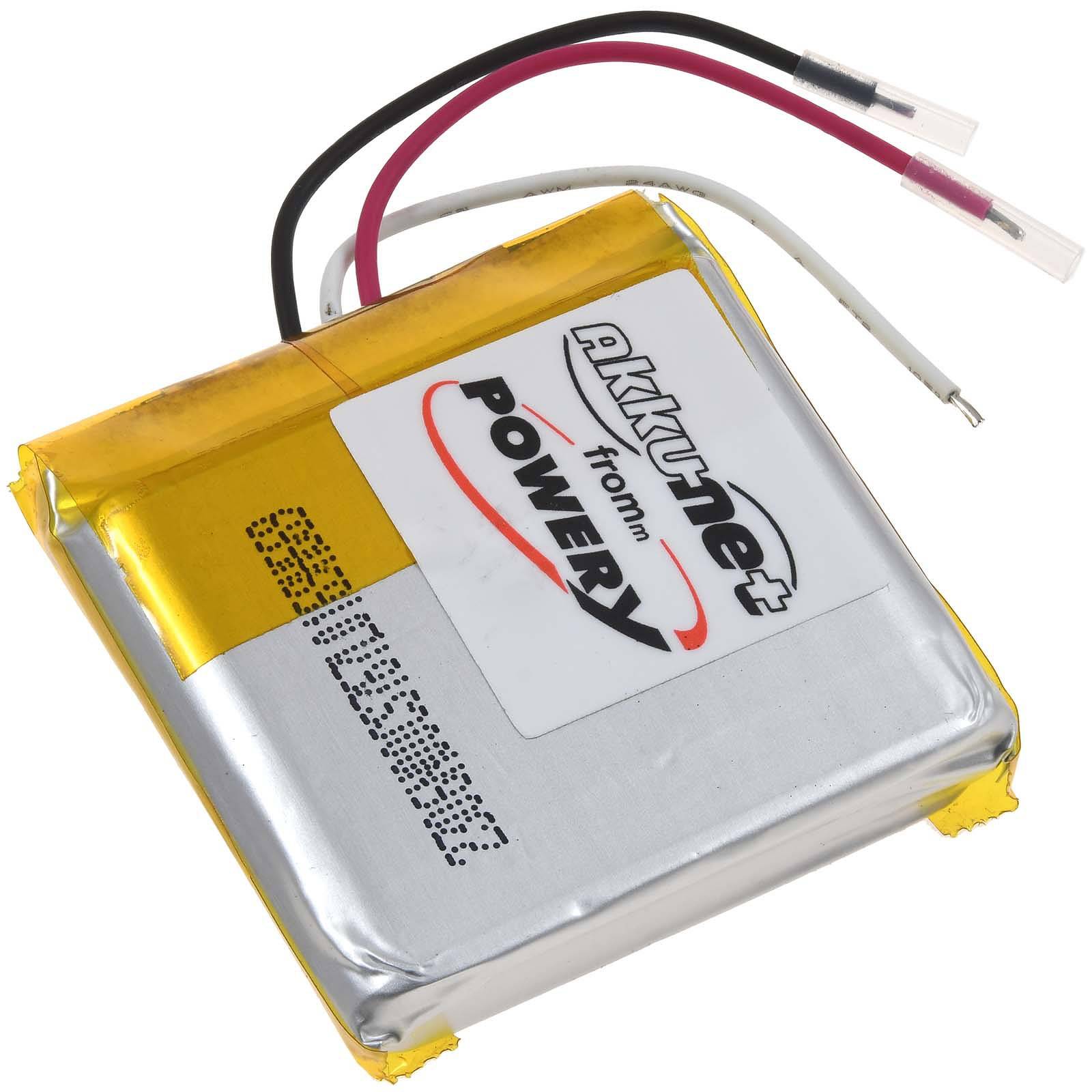 Akku kompatibel mit Jabra Typ AHB723938, 3,7V, Li-Polymer-1