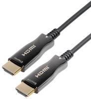 Maxtrack High Speed HDMI Cable with Ethernet Active HDMI Fibre Optic Cable, 15 m, 4K UHD, absolutely-0