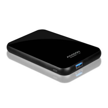 EE25-S6B external 2.5inch enclosure, USB3.0 /SATA 6G, plastic - black