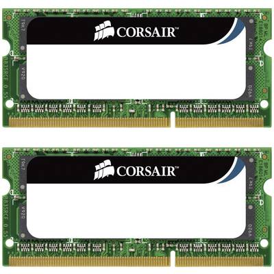 Corsair Value Select Laptop-Arbeitsspeicher Kit DDR3 8 GB 2 x 4 GB Non-ECC 1333 MHz 204pin SO-DIMM CL9 9-9-24 CMSO8GX3M2
