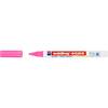 edding 4085 Kreidemarker - neon-pink - 1 Kreidestift - Rundspitze 1-2 mm - dünner Kreidestift