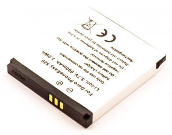 Batterie - Li-Ion - 800 mAh - 3 Wh-0