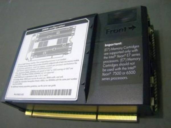 HPE DL580G7/DL980G7 (E7) Memory Cartridge
