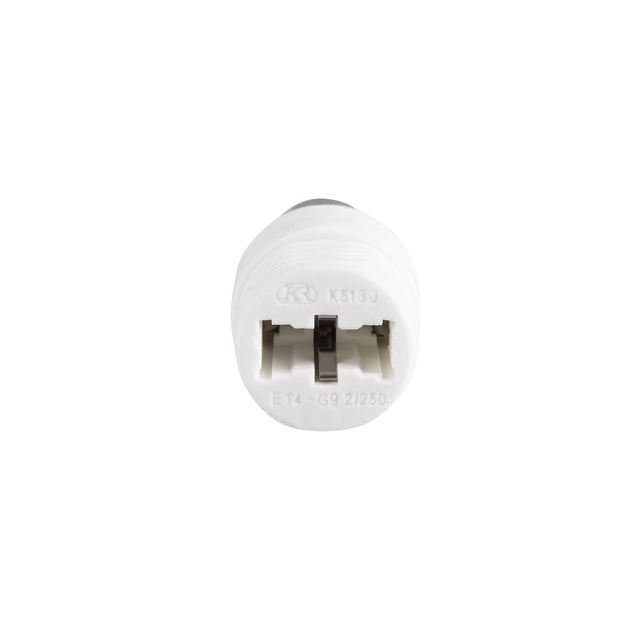 4x lampenfassung Adapter Konverter E14 Fassung auf G9 Sockel Lampenadapter-3