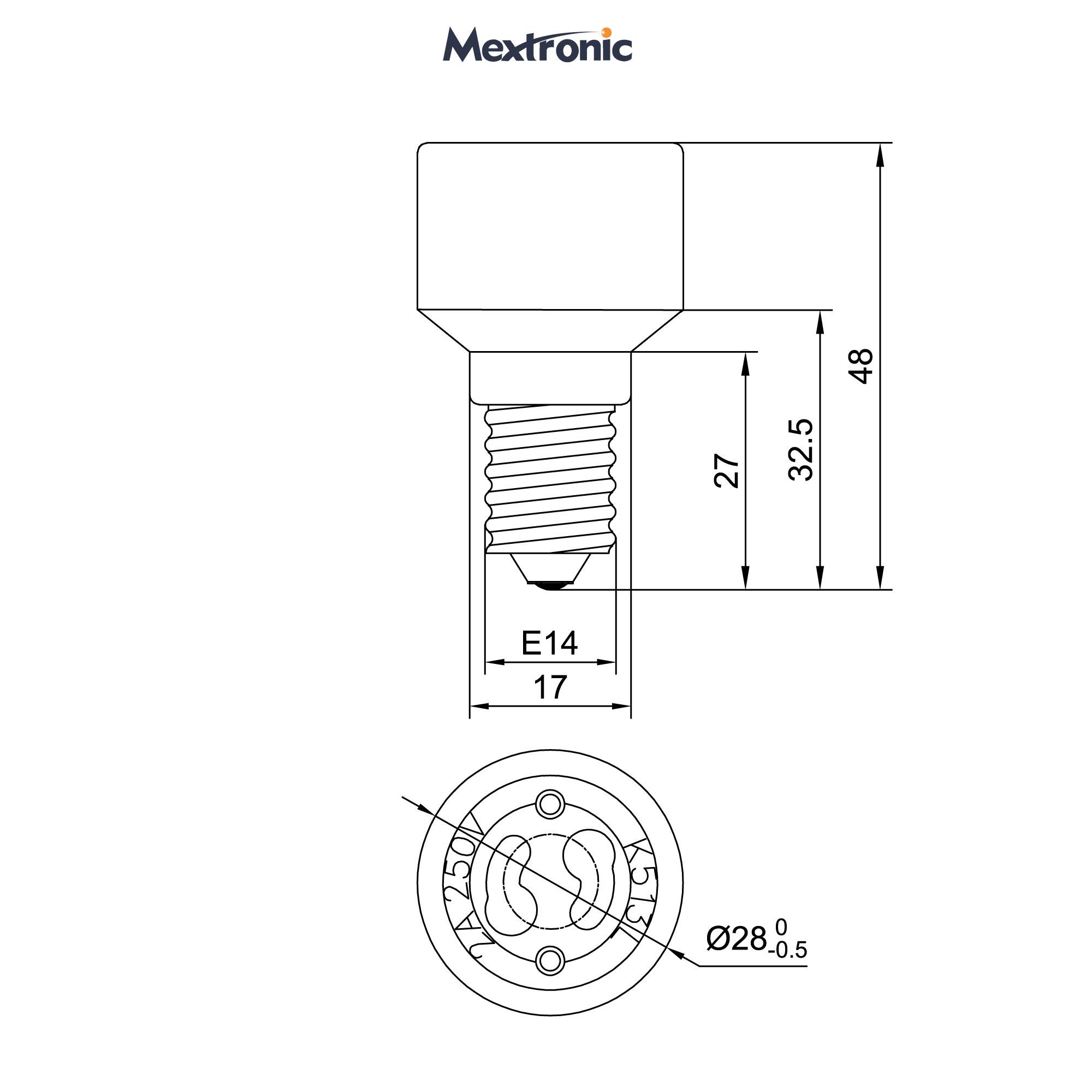 4x lampenfassung Adapter Konverter E14 Fassung auf GU10 Sockel Lampenadapter-1