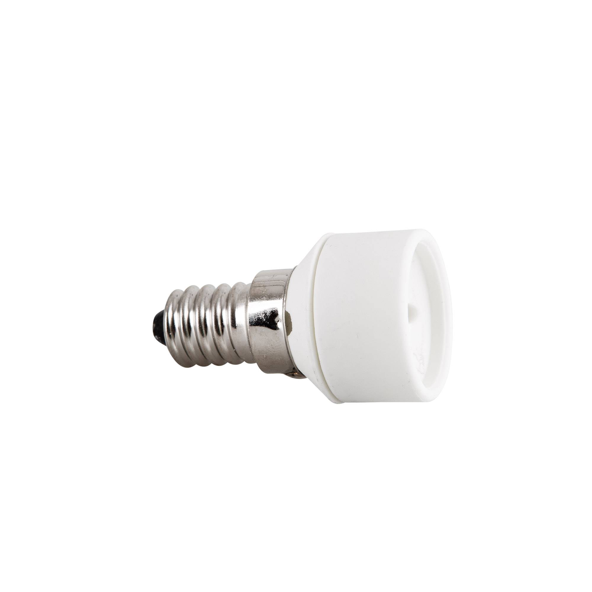 2x Lampensockel Adapter Konverter E14 Fassung auf GU10 Sockel Lampenadapter-4