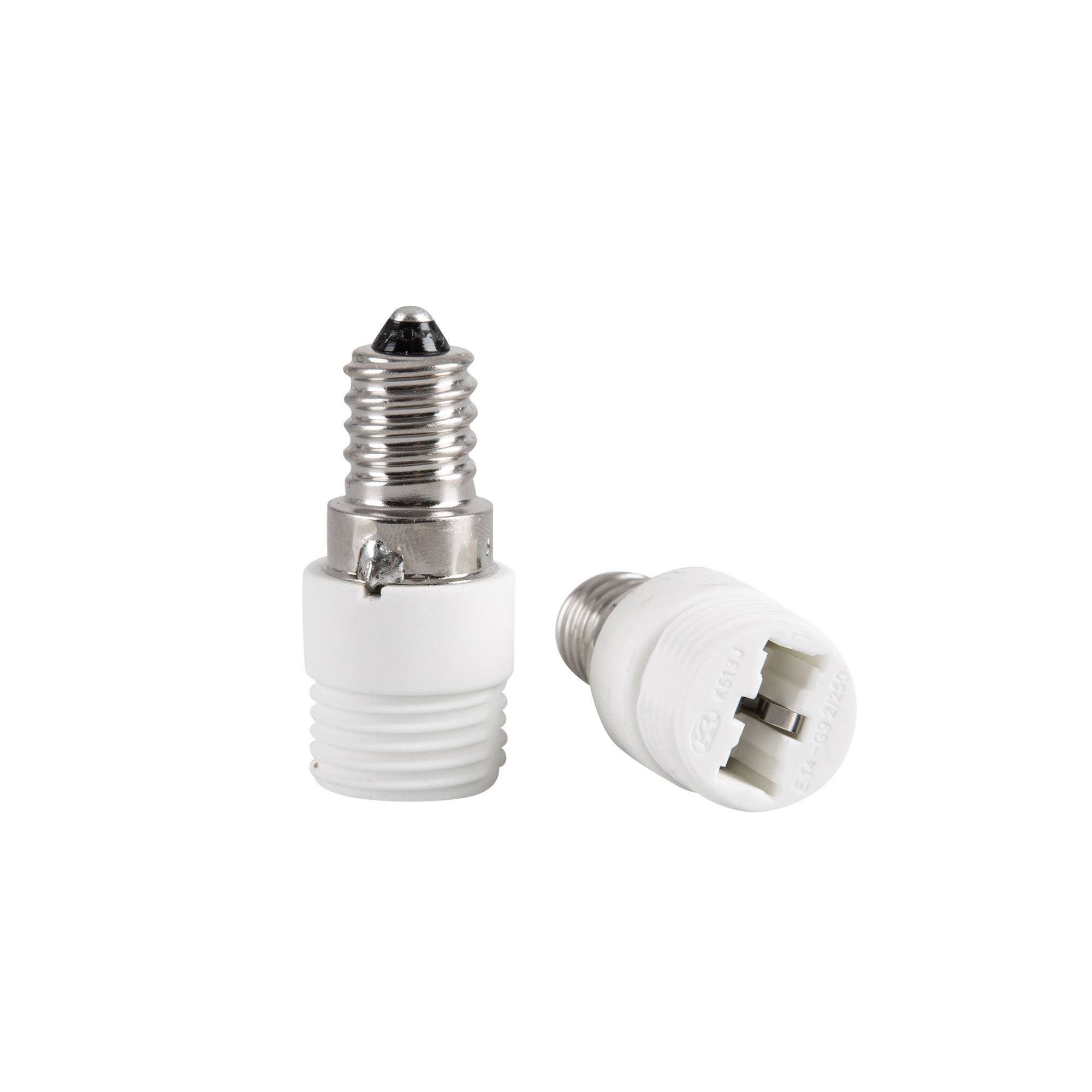 2x Lampensockel Adapter Konverter E14 Fassung auf G9 Sockel Lampenadapter-0