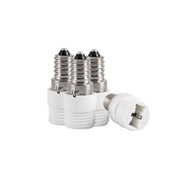 4x lampenfassung Adapter Konverter E27 Fassung auf G9 Sockel Lampenadapter
