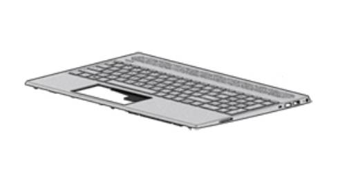 HP L24752-BG1 - Gehäuse-Unterteil+Tastatur - Schweiz - Tastatur mit Hintergrundbeleuchtung - HP - Pavilion 15-0