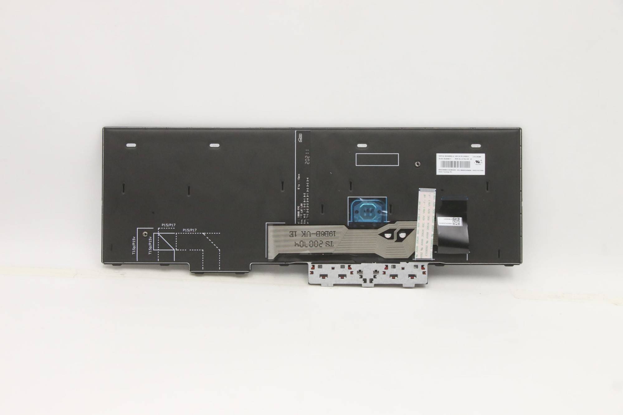 Lenovo 5N20W68277 - Tastatur - Lenovo - ThinkPad L15 (20U7 - 20U8) - TL: UK, QWERTY-0