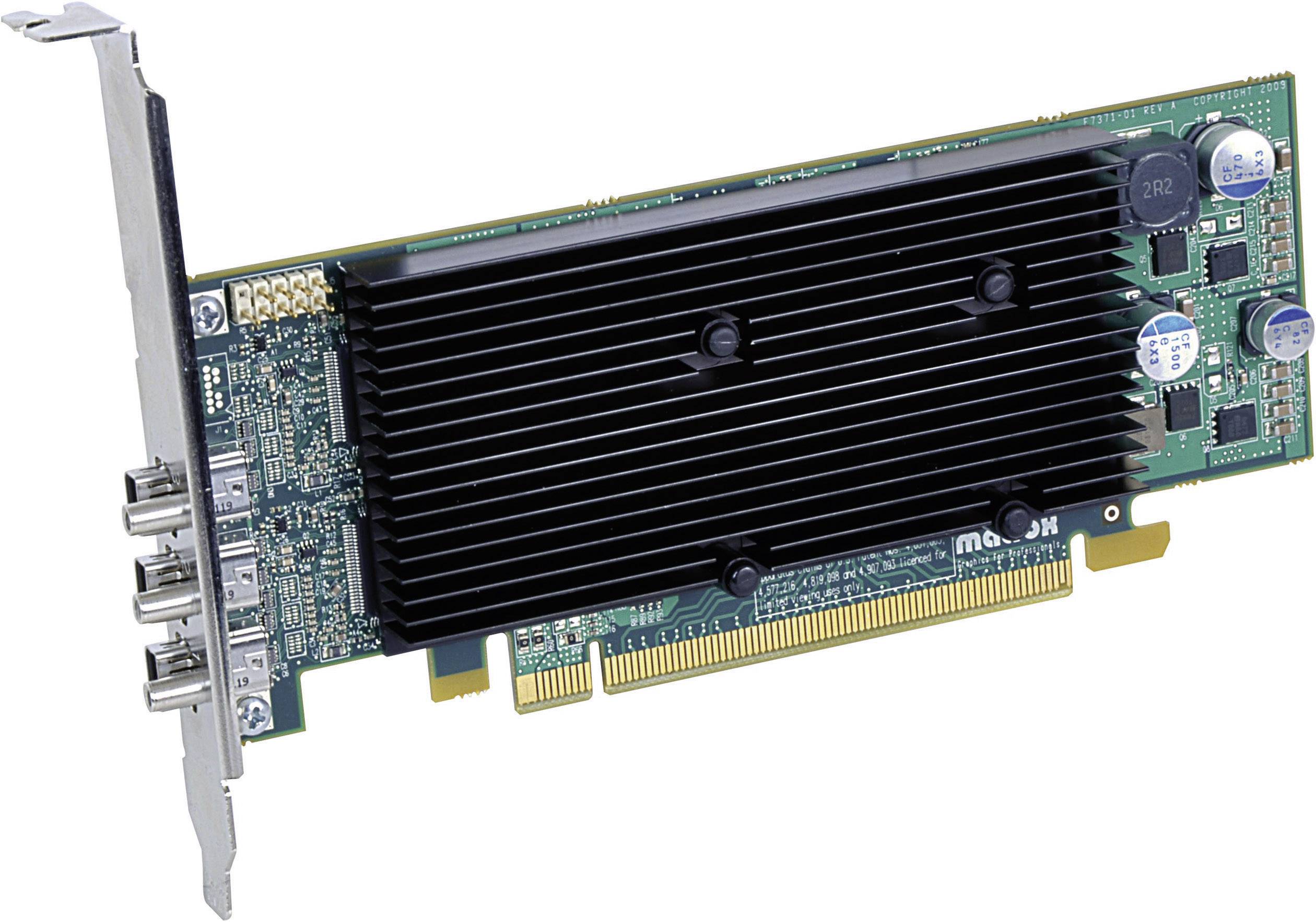 Matrox M9138 - Grafikkarten - M9138 - 1 GB - PCIe x16 Low-Profile