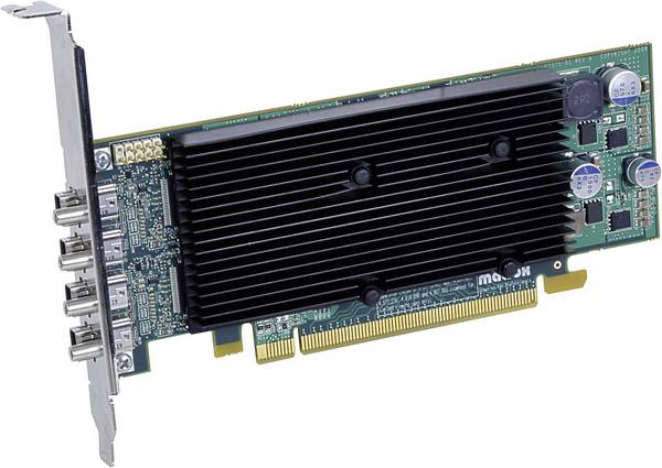 Matrox M9148 - Grafikkarten - M9148 - 1 GB - PCIe x16 Low-Profile