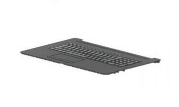 HP  Ersatztastatur Notebook - Französisch - mit obere Abdeckung - für HP 470 G7 (without optical drive)
