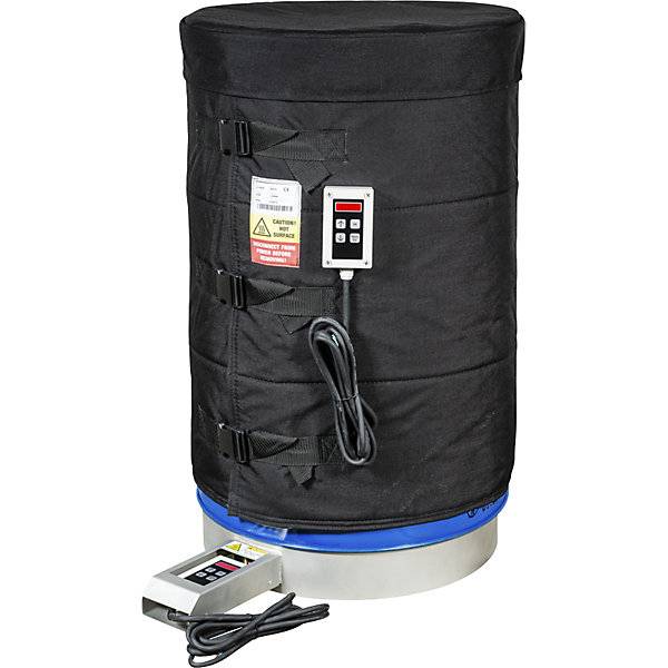 Fass-Heizplatte für 200 - 220-l-Fässer max. 120 °C 900 W digital. Kuhlmann Electro-Heat A S-1