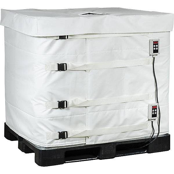 IBC-Isolierhaube für 1000-l-IBC Lebensmittel und Pharmazeutika weiß. Kuhlmann Electro-Heat A S-1