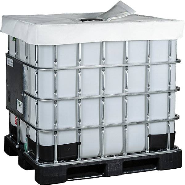 IBC-Isolierhaube für 1000-l-IBC Lebensmittel und Pharmazeutika weiß. Kuhlmann Electro-Heat A S-2