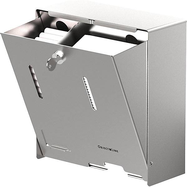 Tampon/Bindenspender aus Edelstahl abschließbar. CWS Hygiene Deutschland GmbH & Co. KG 77260249-1