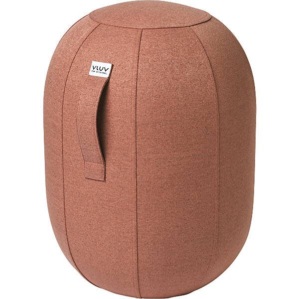 VLUV KAPSUL SOVA Balancehocker M Sitzhöhe 480 - 520 mm Polyester lachsorange. VLUV GmbH & Co. KG 77082449