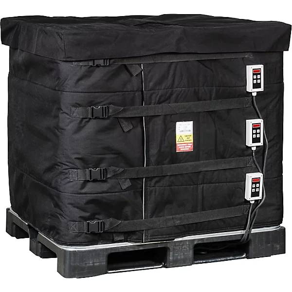 IBC-Isolierhaube für 1000-l-IBC schwarz. Kuhlmann Electro-Heat A S-1