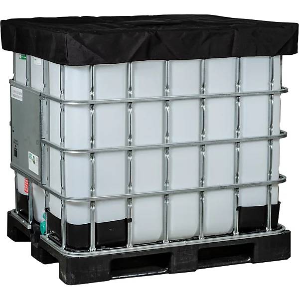 IBC-Isolierhaube für 1000-l-IBC schwarz. Kuhlmann Electro-Heat A S-2