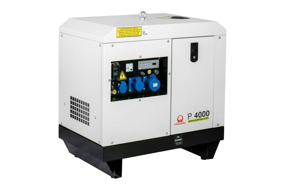 PRAMAC P4000 - Diesel Stromerzeuger (230V | 320 cm³ Hubraum | 1 Phase | 50 Hz | IP23 | AVR | Stage V | E-Start)-0