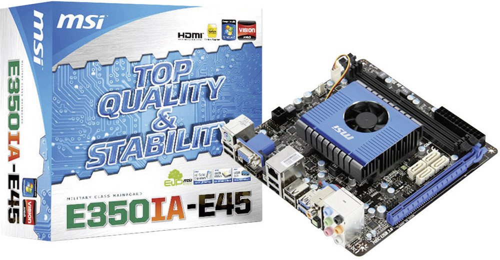 MSI E350IA-E45 Mainboard AMD E-350 CPU kaufen