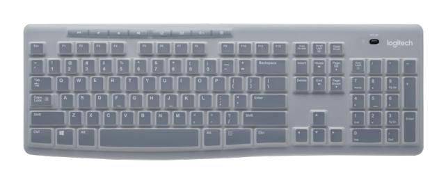 Logitech K120 PROTECTIVE COVER - N/A -WW - Tastaturabdeckung - Silikon - Durchsc-0