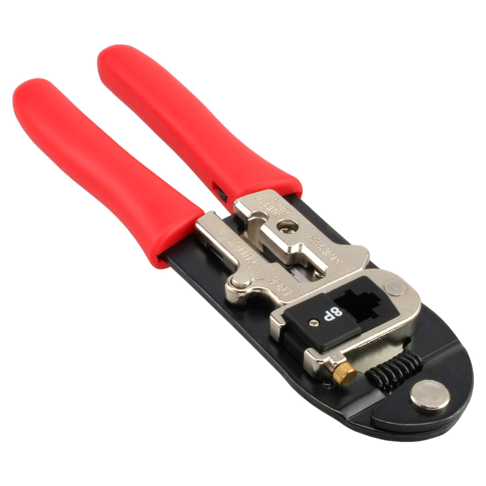 InLine® Crimpzange, für RJ45 Stecker, Module austauschbar-0
