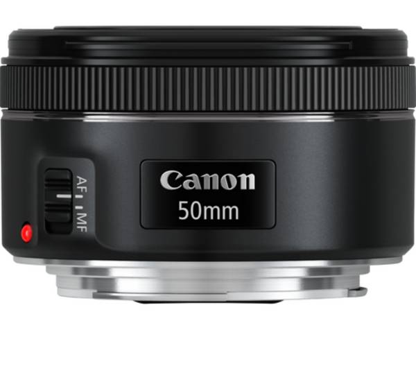 Canon EF 50mm 1:1,8 STM Objektiv mit Festbrennweite für Canon DSLR Kameras