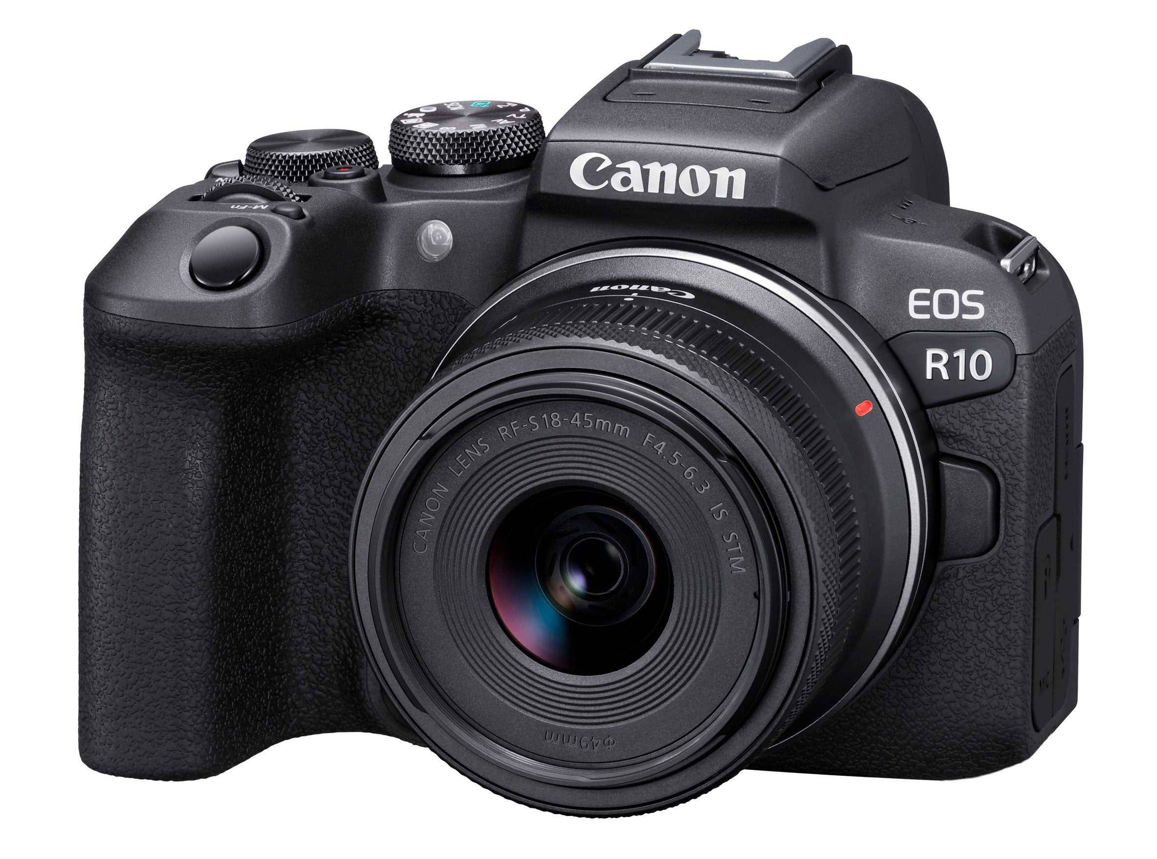 Canon Digitalkamera EOS R10 mit Objektiv RF-S 18-45mm 4.5-6.3 IS STM-1