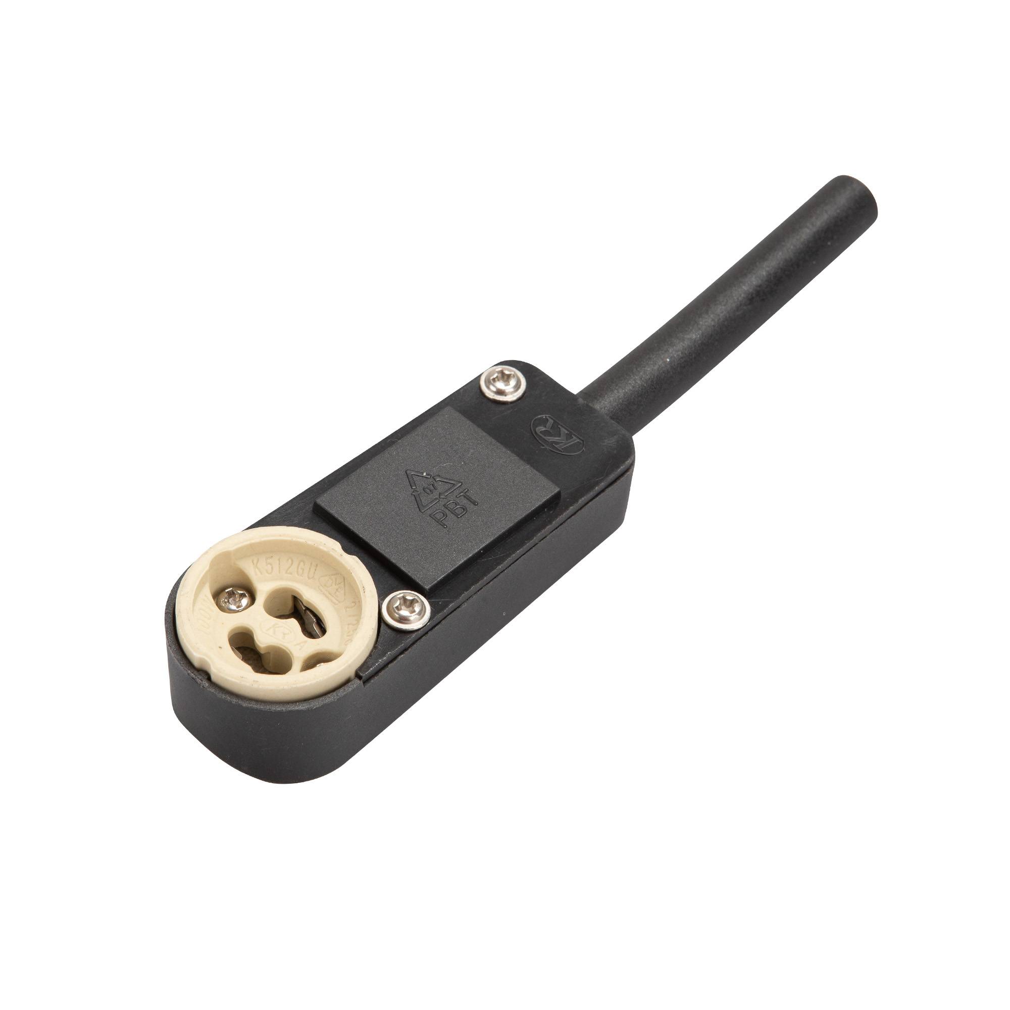 Halogenlampen GU10 Fassung inkl Anschlusskasten VDE Hochvolt Keramik 190-230V-1
