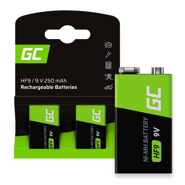 2x AAA Batteries - Rechargeable - HR20 - 8000mAh