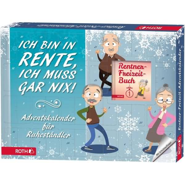 Adventskalender 'Rentner-Freizeit-Adventskalender' bestückt