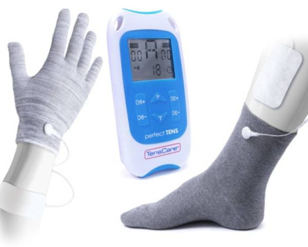 Tenscare perfect TENS, 60 mm, 20 mm, 120 mm, 75 g, LCD