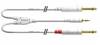 Cordial CFY 3 WPP-LONG-SNOW - 3.5mm - Männlich - 2 x 6.35mm - Männlich - 3 m -