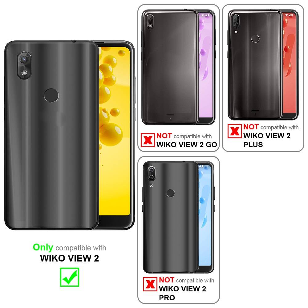Cadorabo Handykette für WIKO VIEW 2 in Grün - Handy Schutz Hülle Necklace mit Verstellbaren Band Kordel zum Umhängen-1