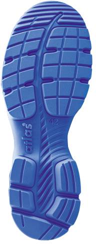 ESD Halbschuh BS 40 blue 2.0, O1, Sportline, Unisex, schwarz/royal blau, Größe 42-1