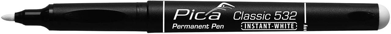 Pica-Marker Permanent Pen 1-2mm, INSTANT WHITE 532/52-1