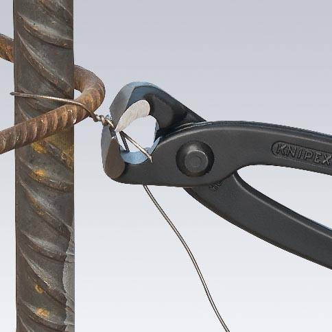 KNIPEX 99 04 250 Monierzange (Rabitz- oder Flechterzange) glanzverzinkt 250 mm-2