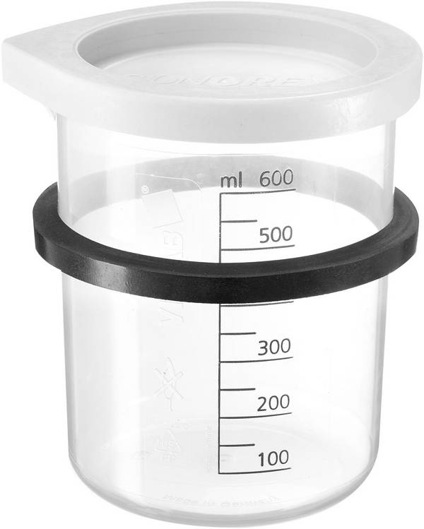 Bandelin® SONOREX PD 06 Einsatzbecher mit Deckel und Gummiring