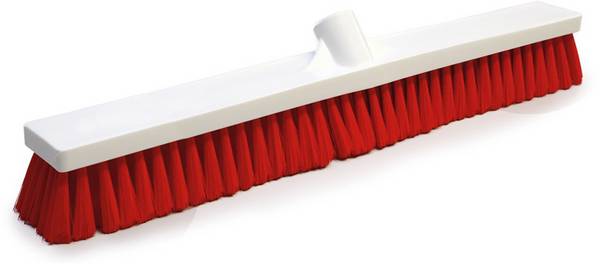 HygoClean Hygiene-Besen, 60 cm, PBT 0,25, rot