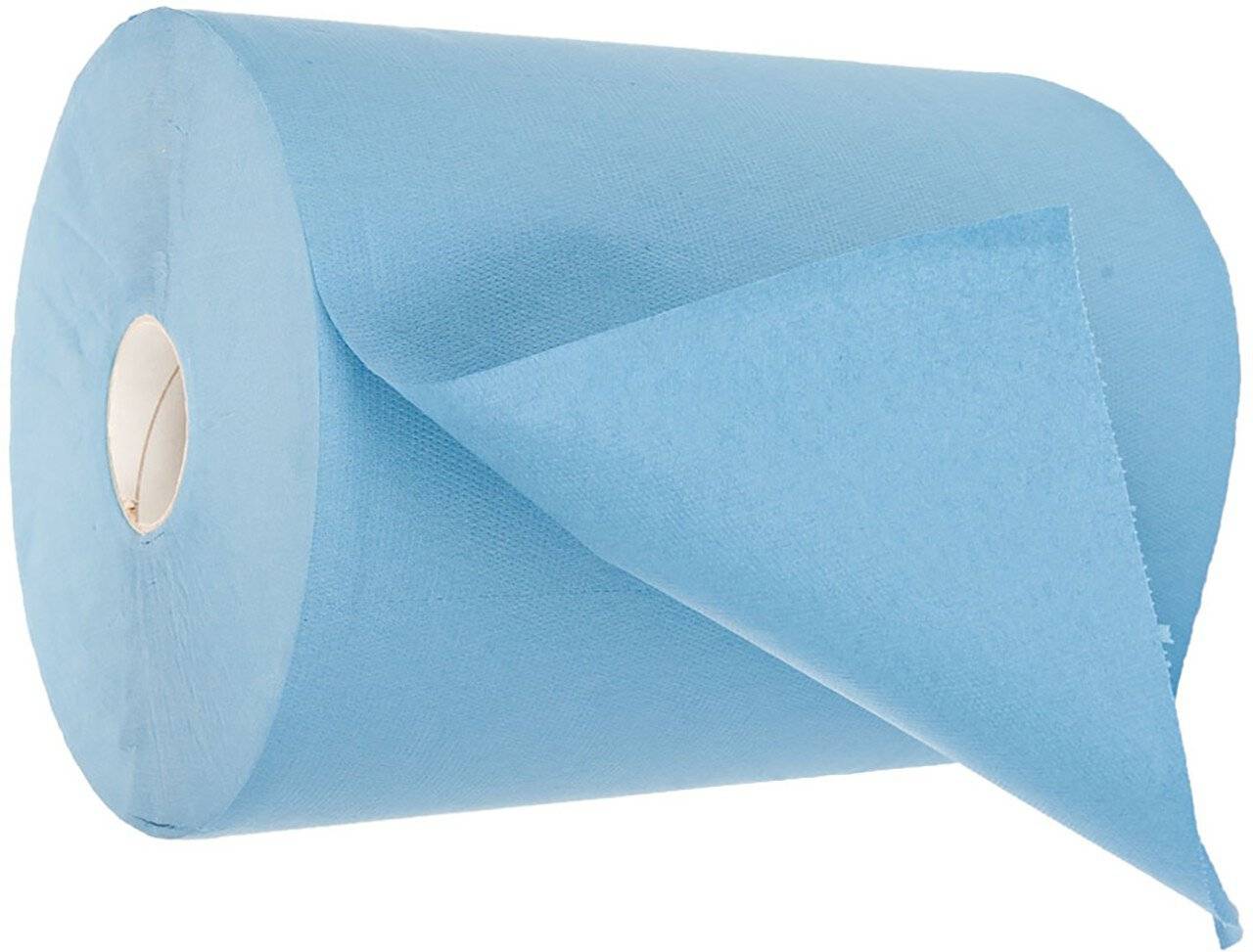 HygoClean Putzpapierrolle, blau, 2-lagig, 1.000 Blatt 22*35cm, 350 Laufmeter, lebensmittelecht-0