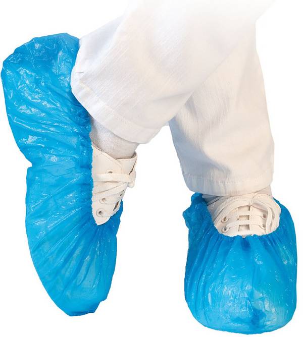 Hygostar Überschuh PE, blau, für HYGOSTEP 200 Stk./Spender, 50cm