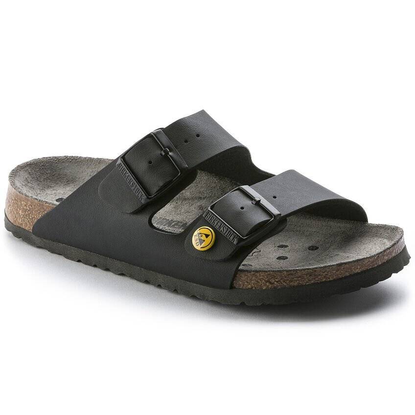 ESD Sandale ARIZONA ESD Birko-Flor 89420, schwarz, normal, 42-0