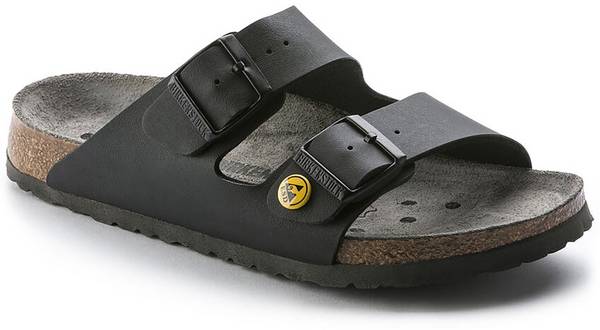 ESD Sandale ARIZONA ESD Birko-Flor 89420, schwarz, normal, 47