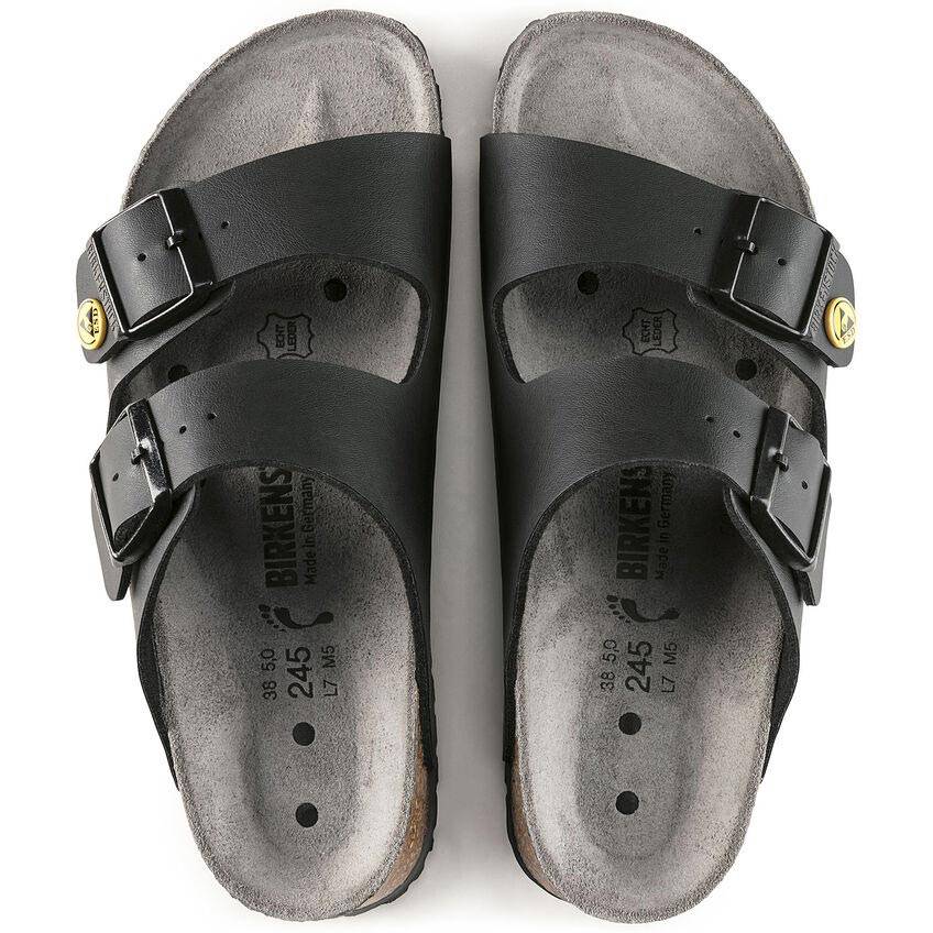 ESD Sandale ARIZONA ESD Birko-Flor 89420, schwarz, normal, 47-2