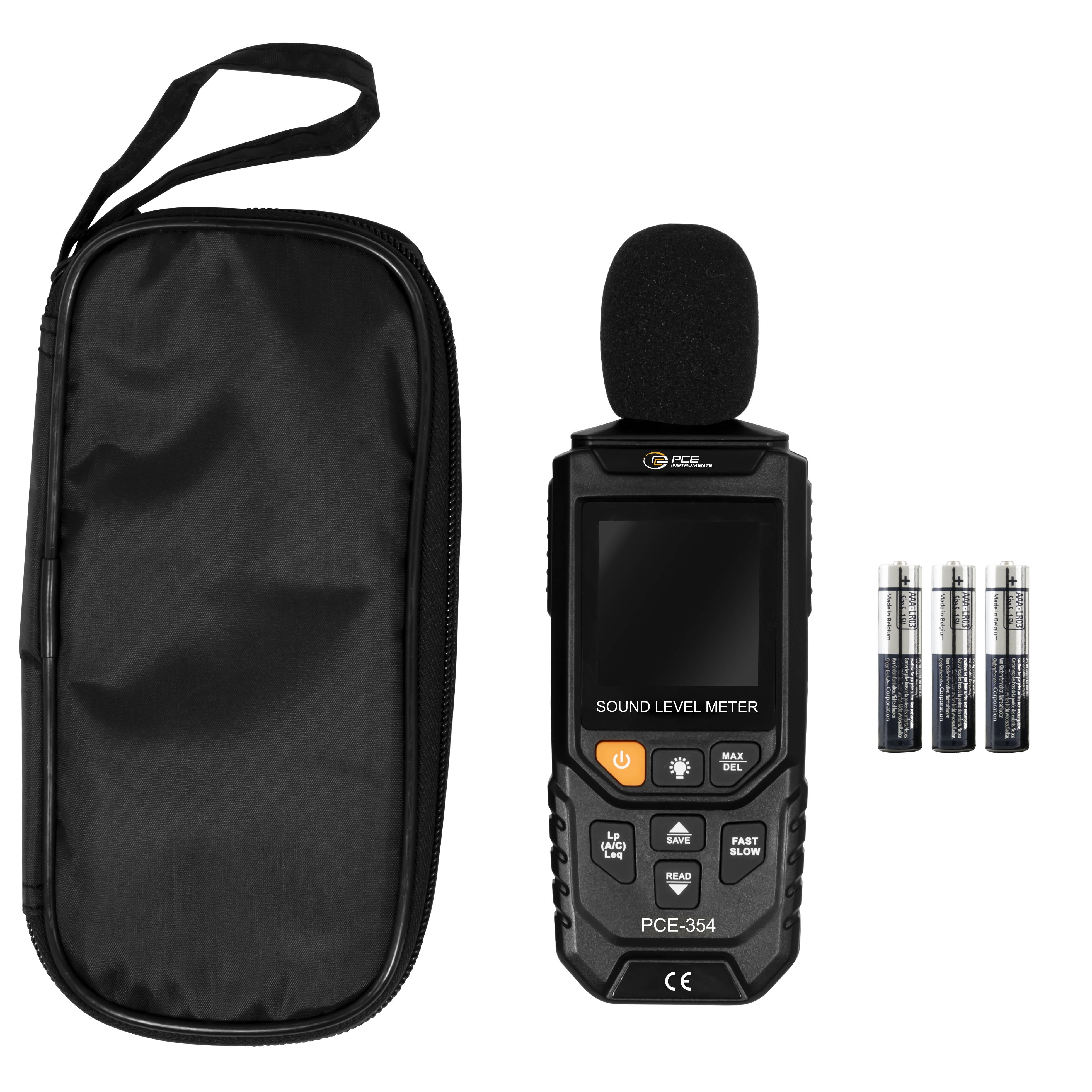 PCE Instruments Schallpegel-Messgerät Datenlogger PCE-354-SC43 30 - 130 dB 20 Hz (min)-5