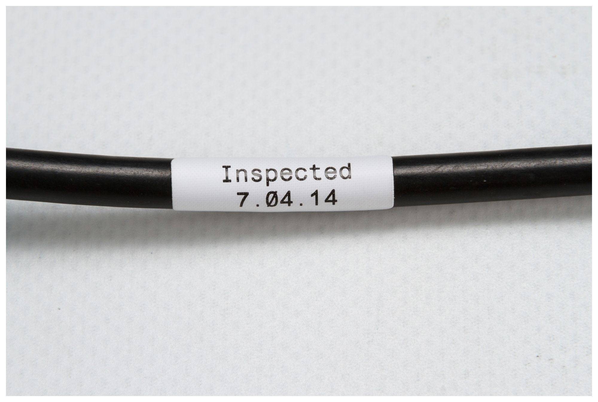 Gewebe-Etikettenband, weiß, 9,5 mm x 4,88 m, für M410, BMP41, M510, BMP51 & M511, M4C-375-499-4