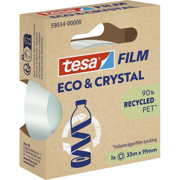 tesa Klebefilm 19 mm x 33 m transparent 59034-00000-01